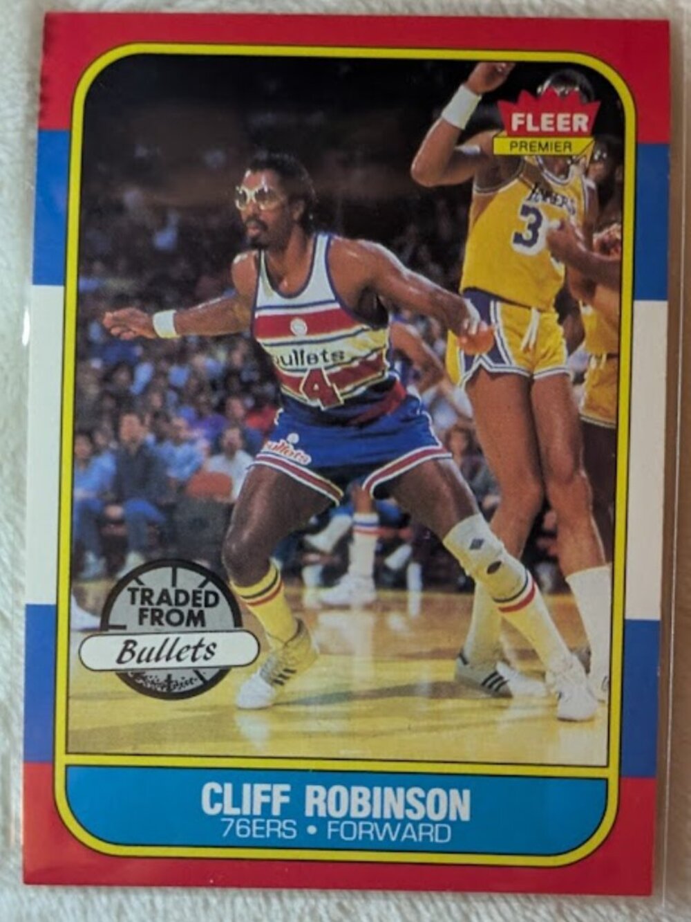 1986 Fleer CLIFF ROBINSON #93